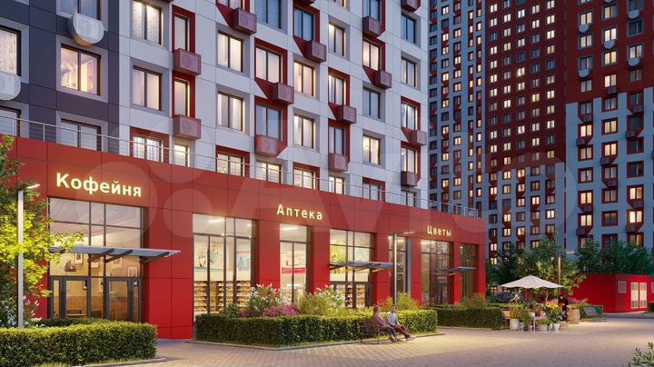 2-к. квартира, 58 м², 9/19 эт.