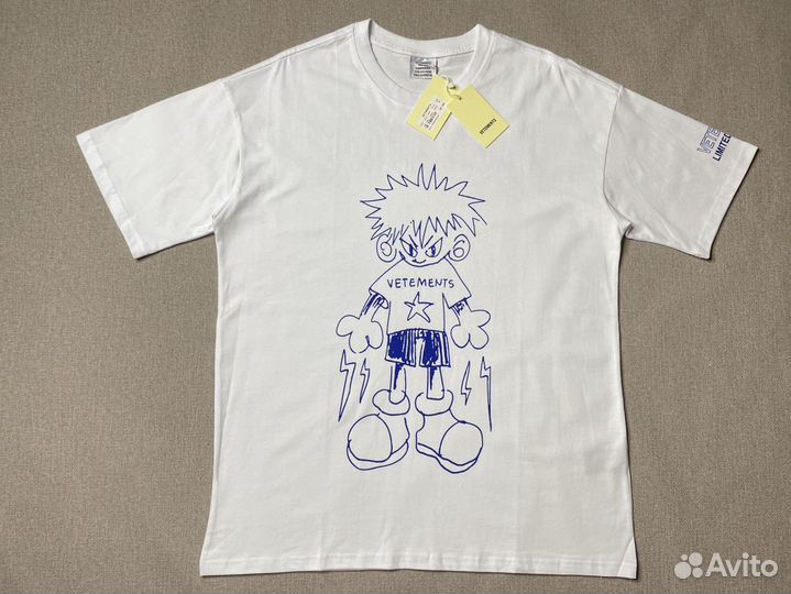 Футболка Vetements Killua (Оверсайз)