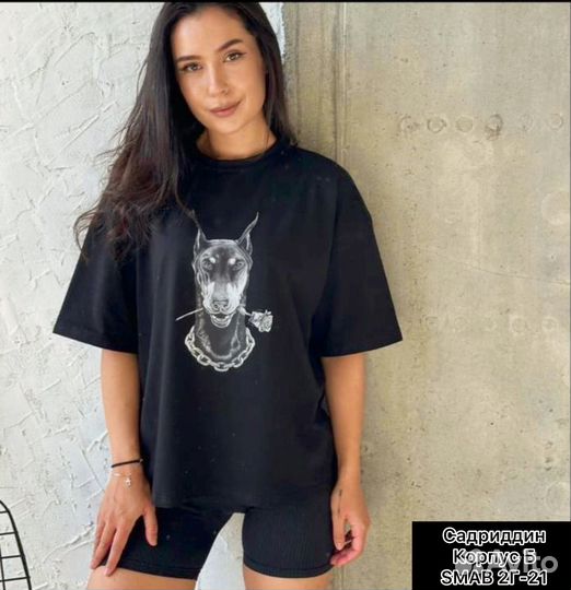 Футболка оверсайз