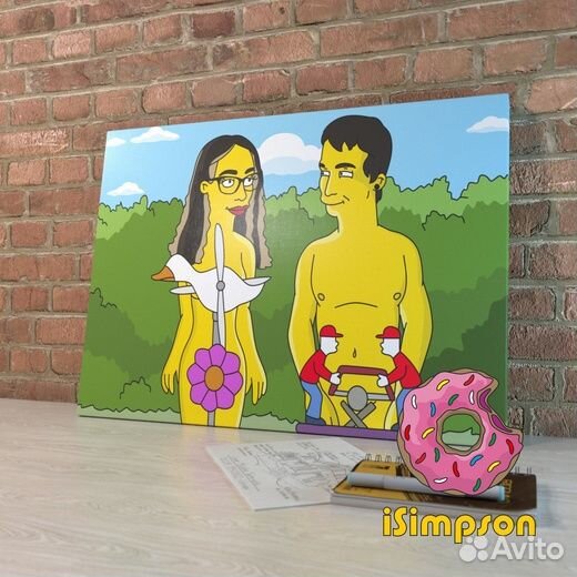 Портрет в стиле Симпсонов, Рик и Морти