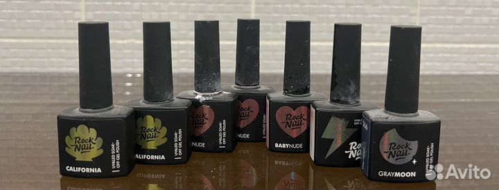 Набор гель лаков бу