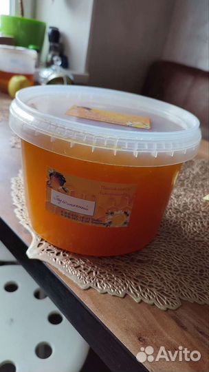 Мед луговой, липовый со своей пасеки