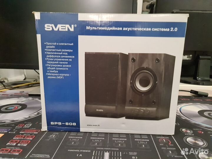 Колонки для компьютера Sven SPS-608