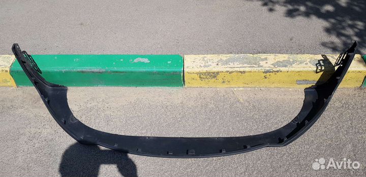 Спойлер юбка губа переднего бампера Volvo C30 I