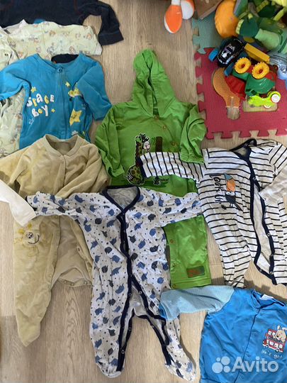 Детская одежда пакетом до 1 года