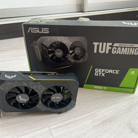 Видеокарта gtx 1660 ti 6gb Asus TUF