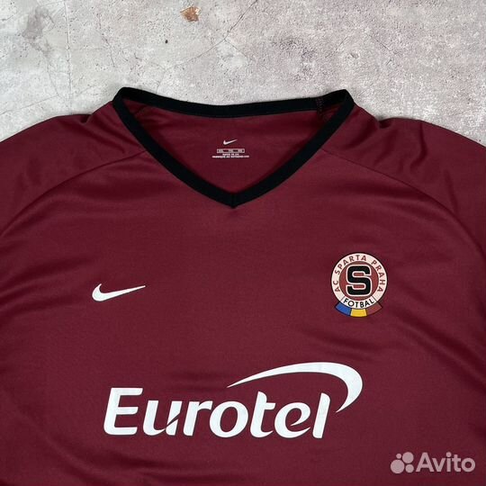 Футболка Nike Fc Sparta Praha Прага Джерси Футбол