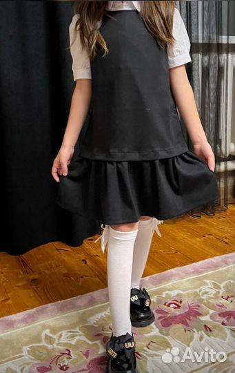 Сарафан школьный 146-152