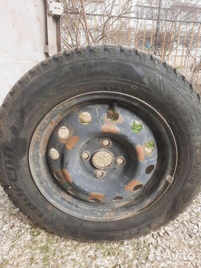 Зимние колеса r14 на Киа Рио