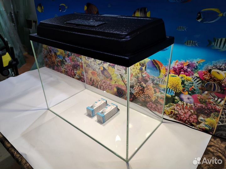 Аквариум 50л с крышкой