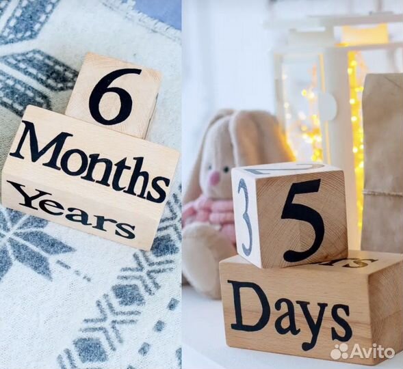 Кубики для фотосесии
