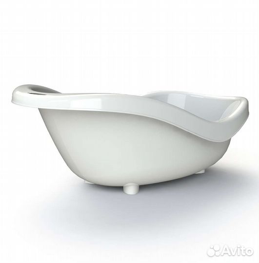 Детская ванночка с термометром и сливом