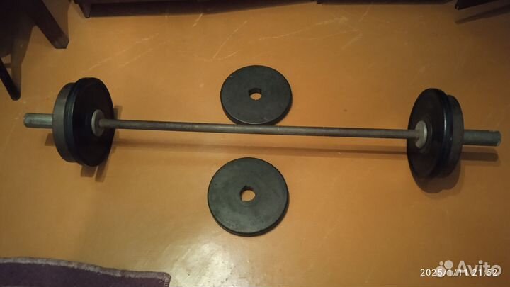 Штанга гриф блины