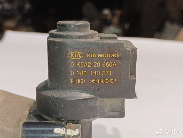 Дроссельная заслонка на Kia Spectra