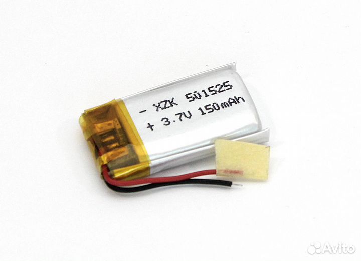Li-Pol 5*15*25мм 2pin