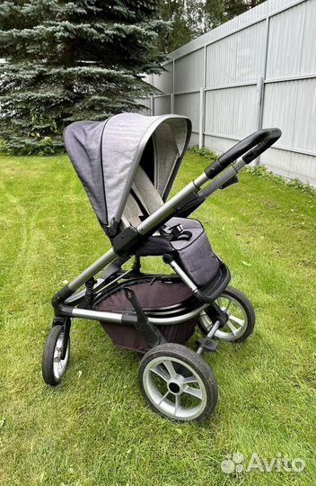 Коляска Moon Solitaire 2 в 1 (расцветка Градиент)