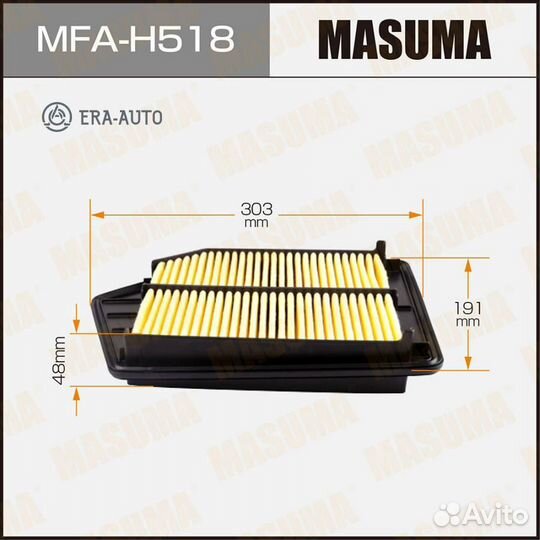 Masuma MFA-H518 MFA-H518 фильтр воздушный\ Honda A