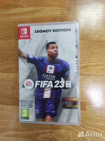 Диск FIFA 23 Legacy Edition (Nintendo Switch)