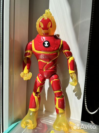 Фигурка Ben 10 Человек-огонь Бен 10