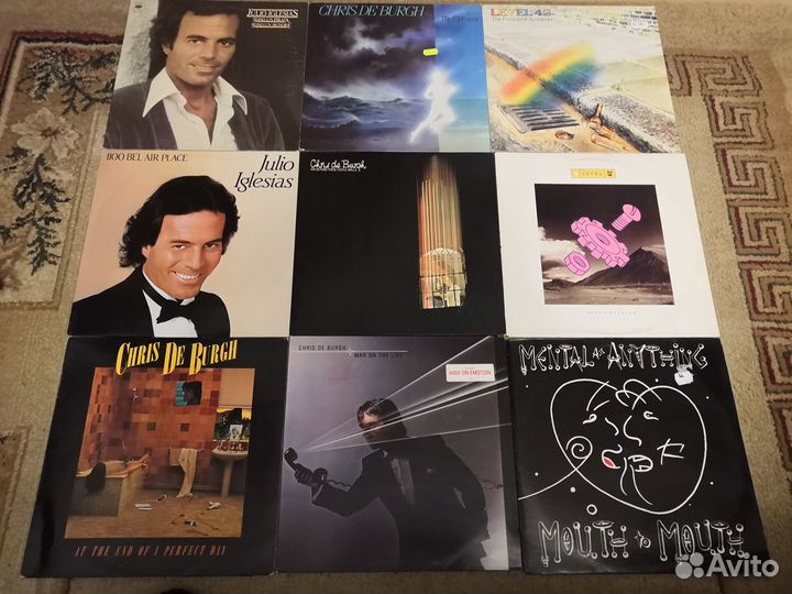 Пластинки импортные