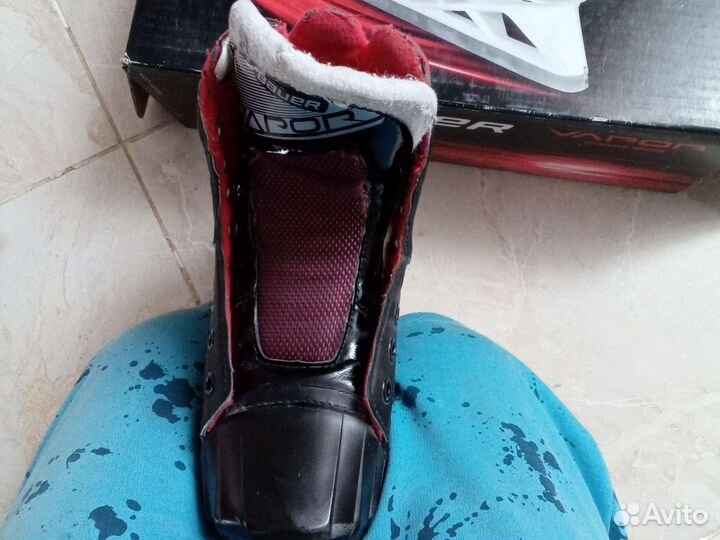 Хоккейные коньки bauer vapor Вратарские