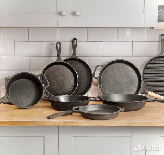 Сковорода чугунная