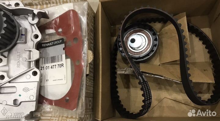 Грм + Помпа к7м Рено Ларгус Сандеро Кангу