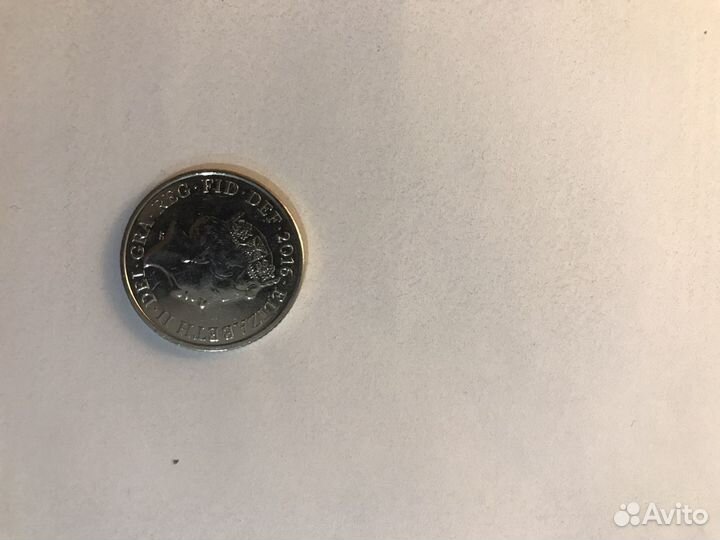 Ten pence монета