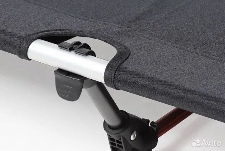 Раскладушка туристическая Нинбо, 190х64х14 см, чер