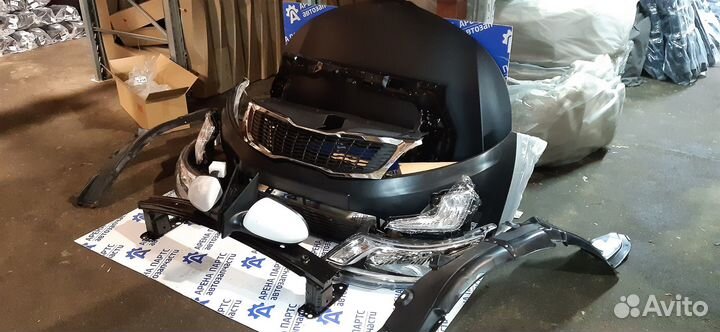 Бампер на Kia Rio 3 с 2011-2015 г.в