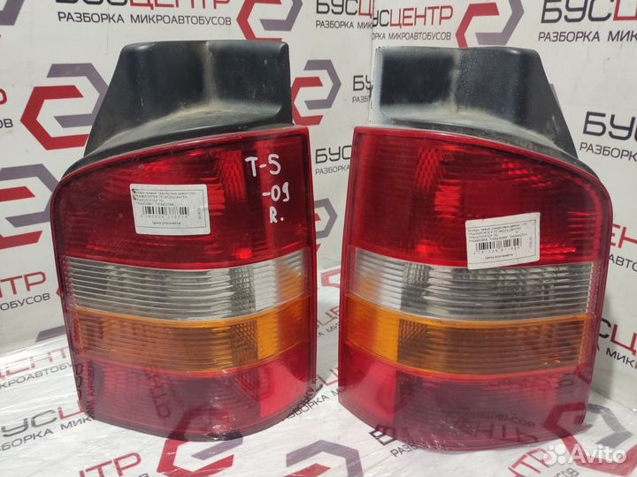 Фонари под распашные двери VW Т5