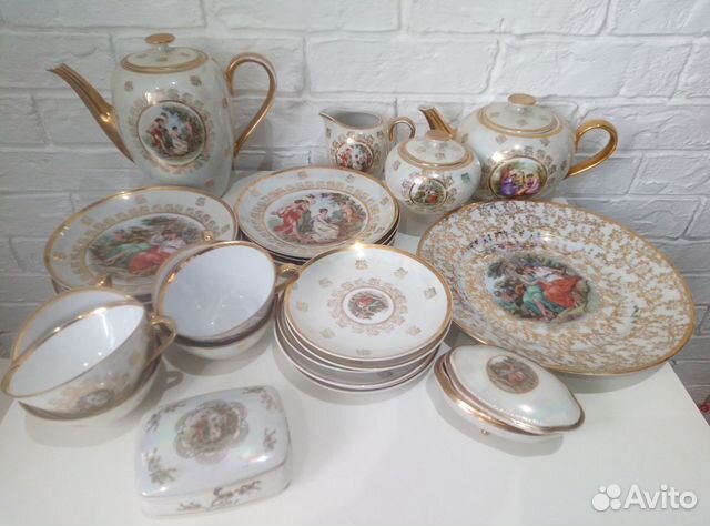 Фарфор, Чайный сервиз Мадонна на 6 персон