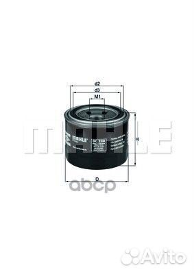 Фильтр масляный OC230 Mahle/Knecht