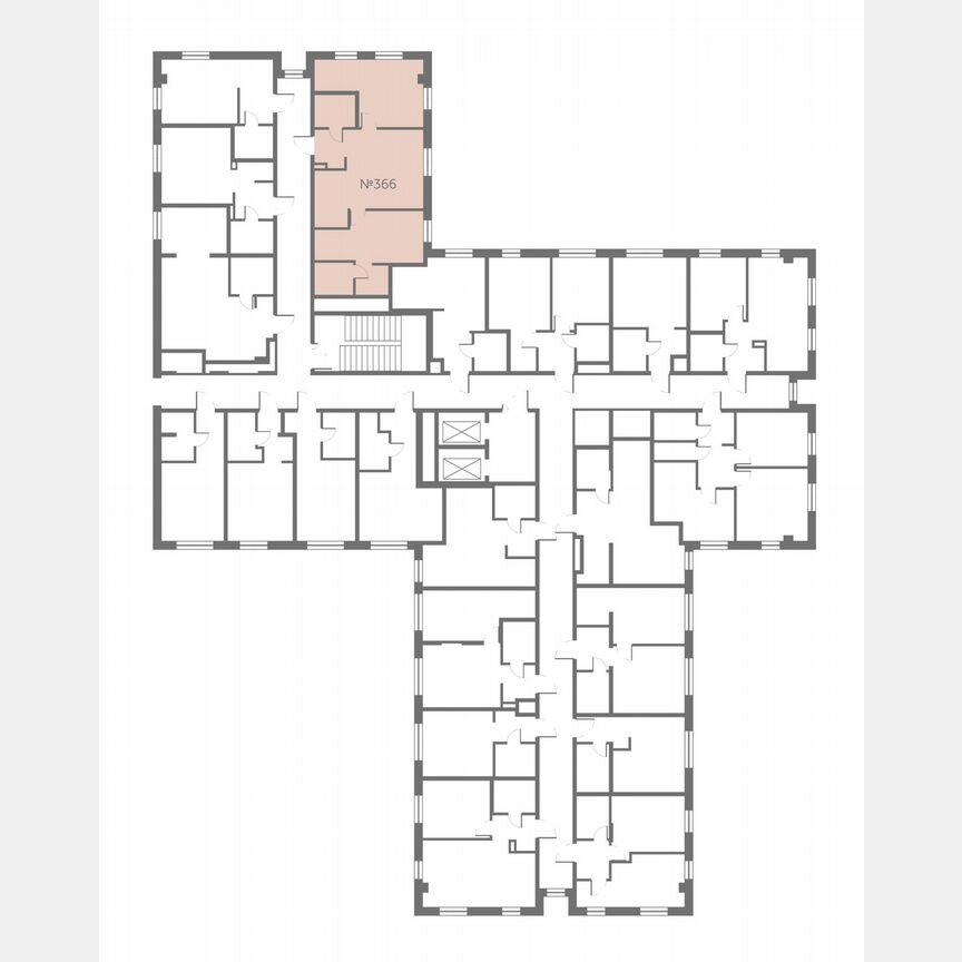 2-к. апартаменты, 65,1 м², 7/13 эт.
