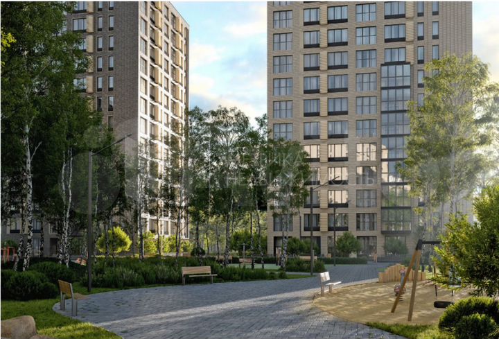 2-к. квартира, 65,8 м², 4/13 эт.