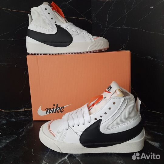 Кроссовки Nike blazer mid 77 jumbo женские подрост