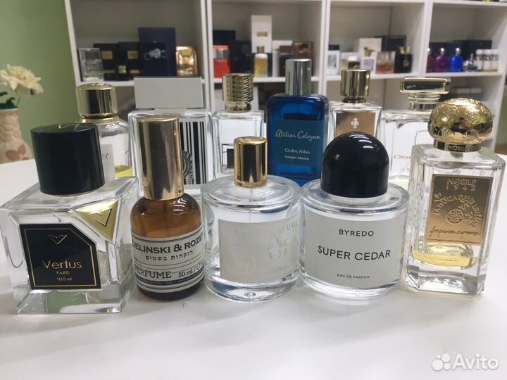 Парфюм Остатки в родных флаконах