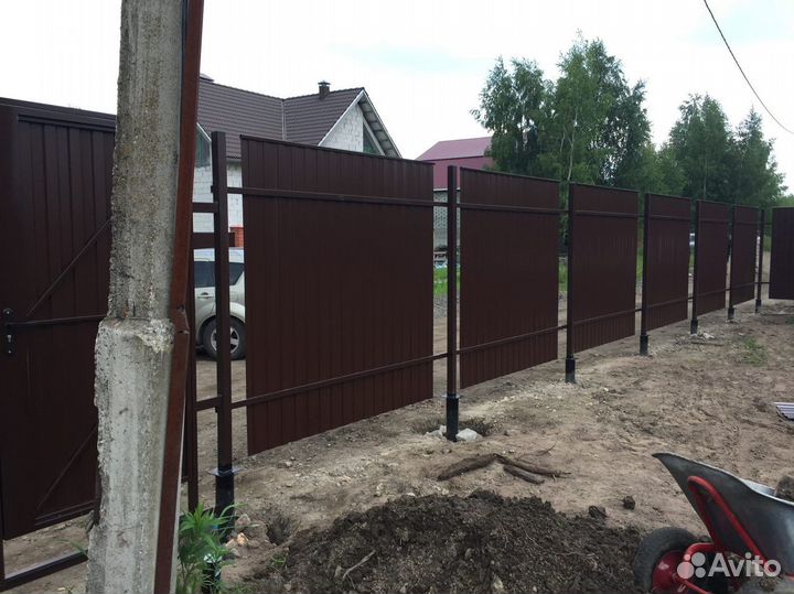 Сварочные работы по забору