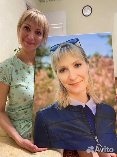 Портрет на холсте по фото