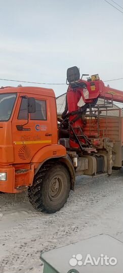 Аренда и услуги манипулятора-вездехода, стрела 7 т, 19.5 м, борт 8 т, 6.2 м