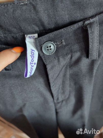 Жилет и брюки школьные 122 размер