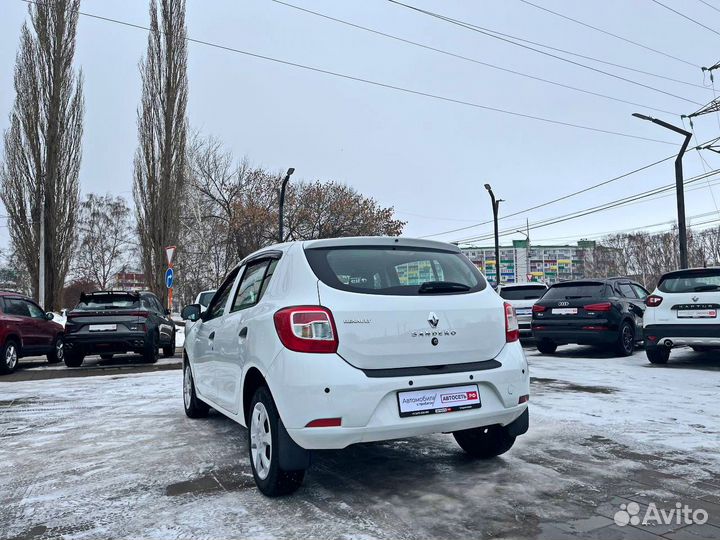 Renault Sandero 1.6 МТ, 2016, 54 104 км