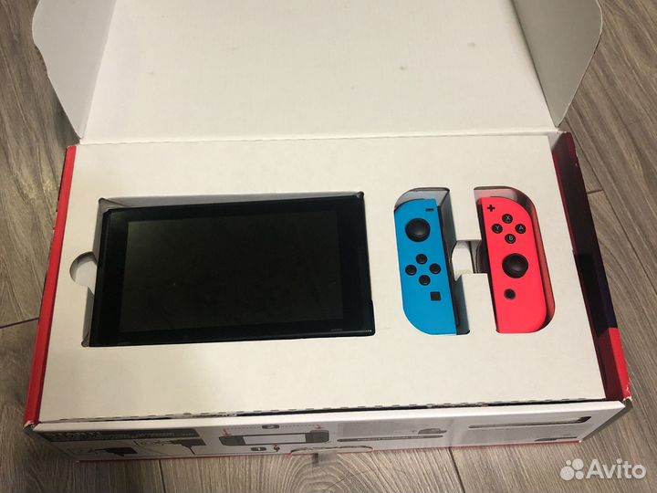 Nintendo switch rev 2 прошитая (чип)