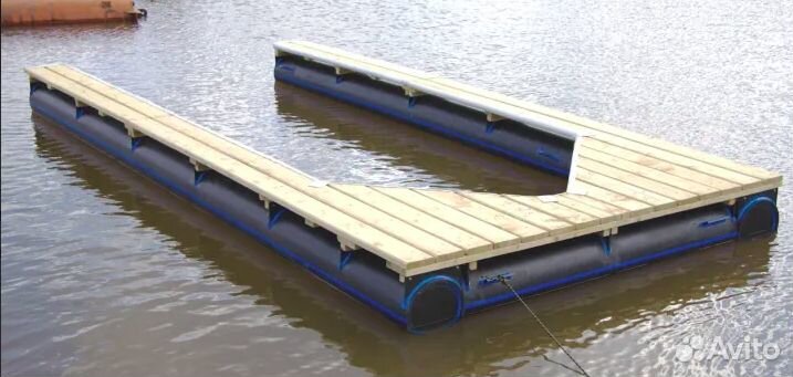Понтоны из пнд причал пирс