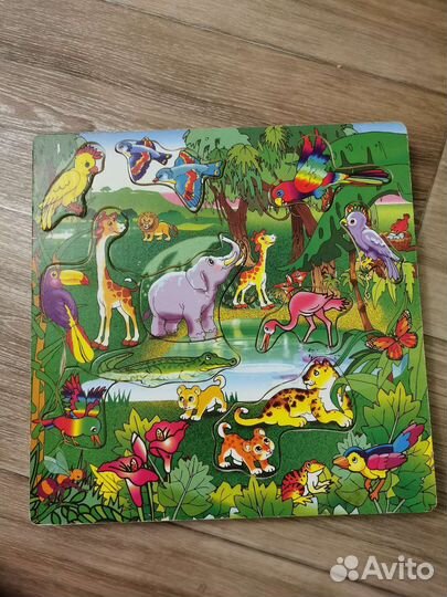 Развивающие деревянные игрушки