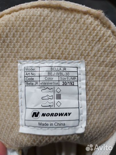 Коньки nordway p.30