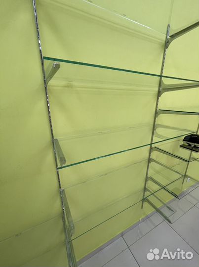 Полка стеклянная, кронштейн