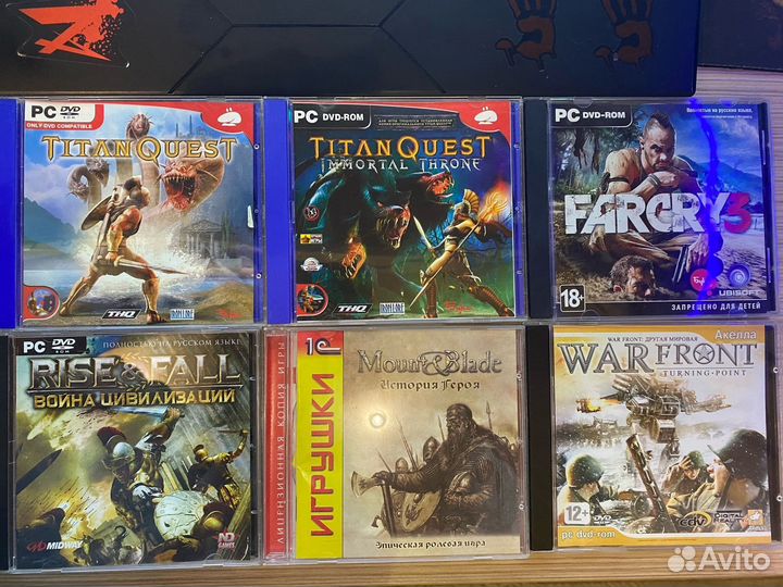 Игры для пк на дисках