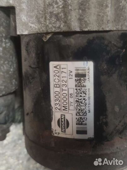 Стартер 23300BC20A Nissan Qashqai J10 1.6-20L