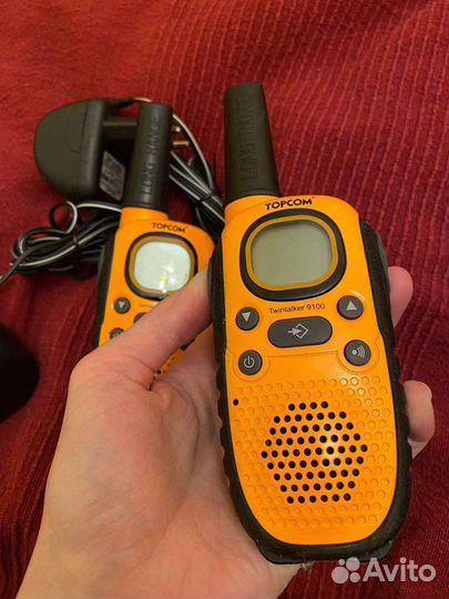Рация topcom twintalker 9100, 2 шт